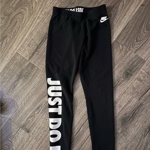 Nike just do it leggings